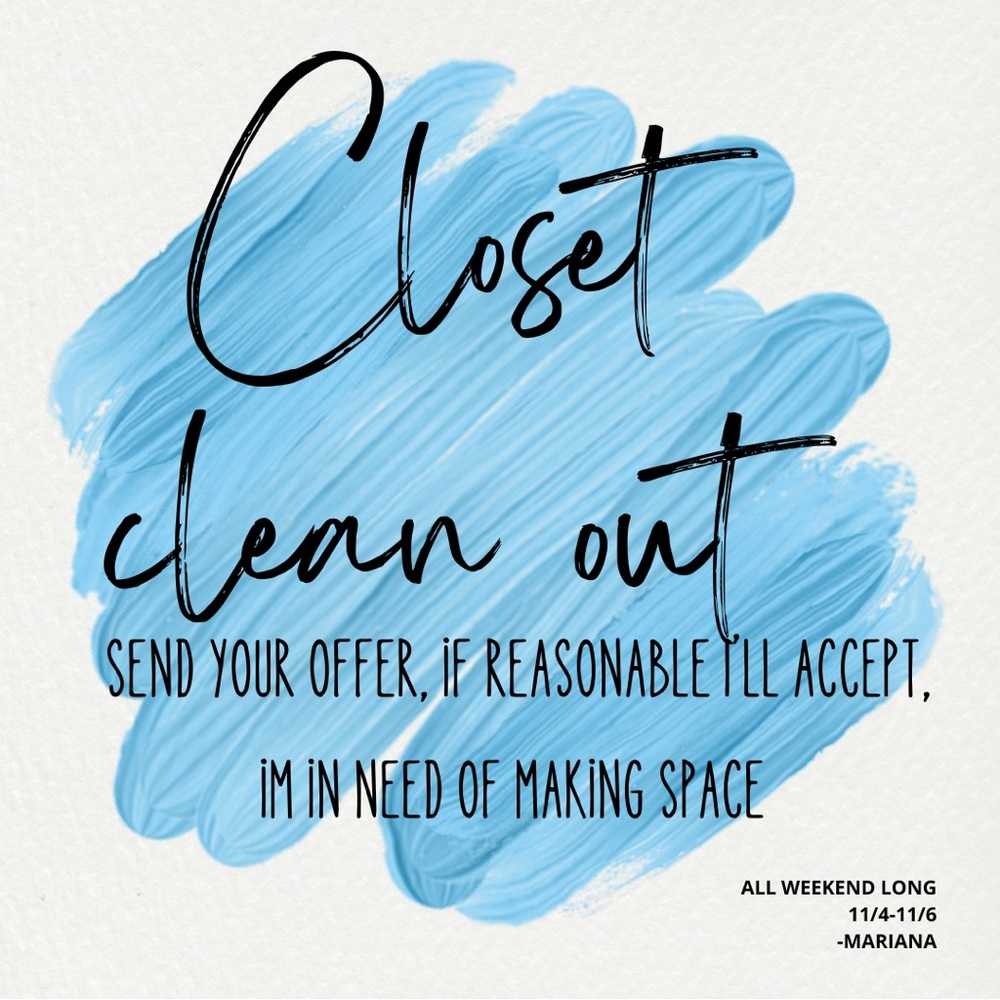 Send your offers!!!